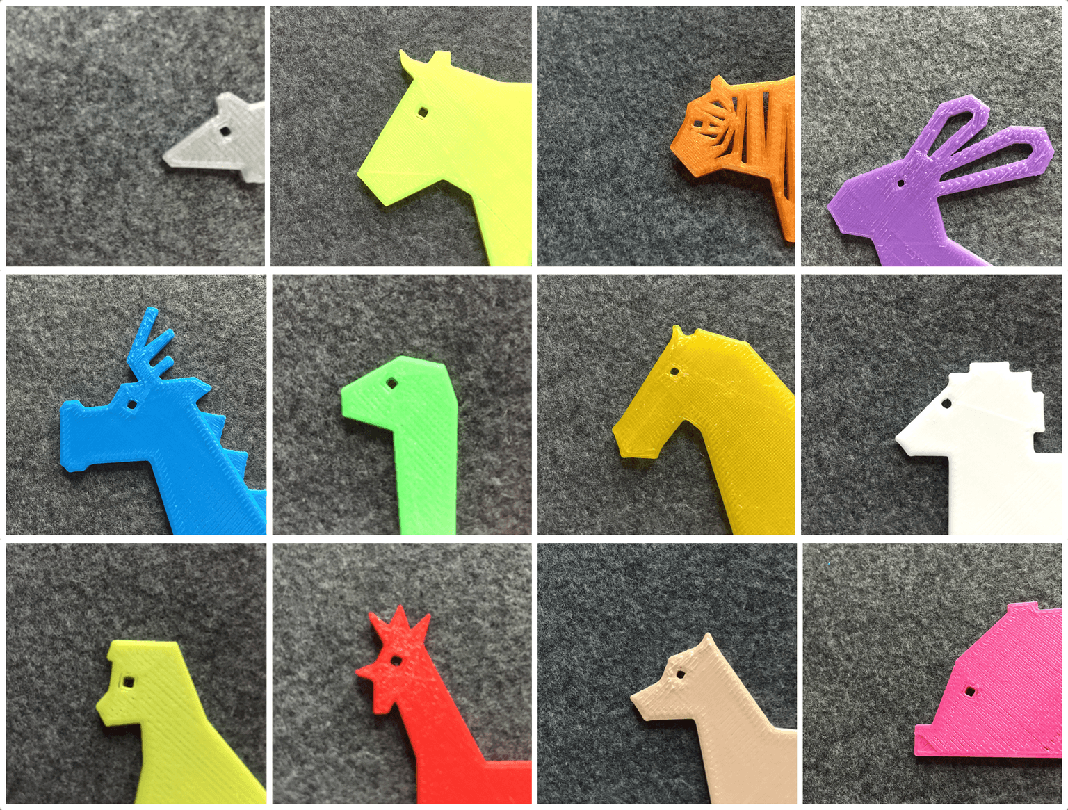 Simple Animals 13 - Chinese zodiac — 3D model preview