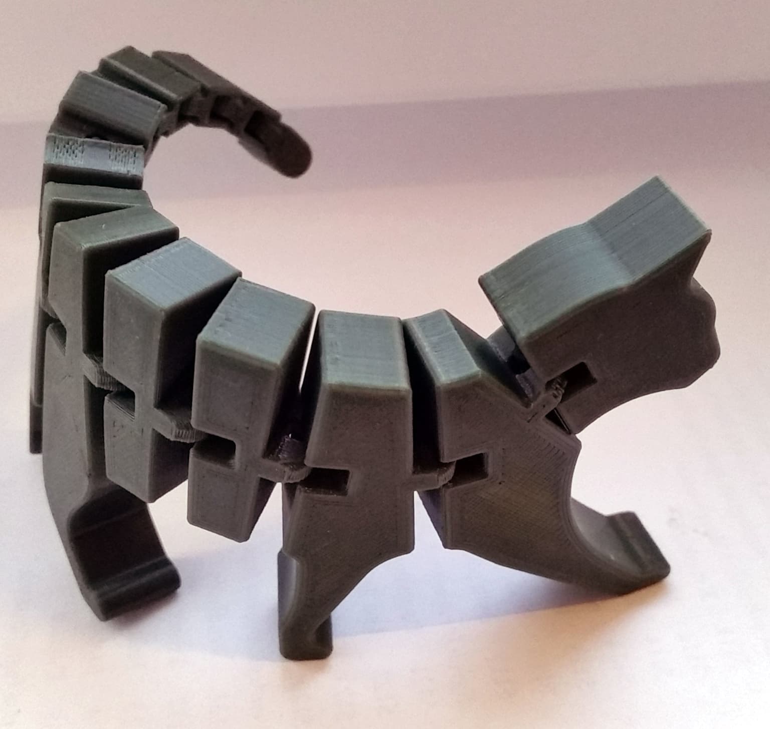 Flexi Cat — 3D model preview