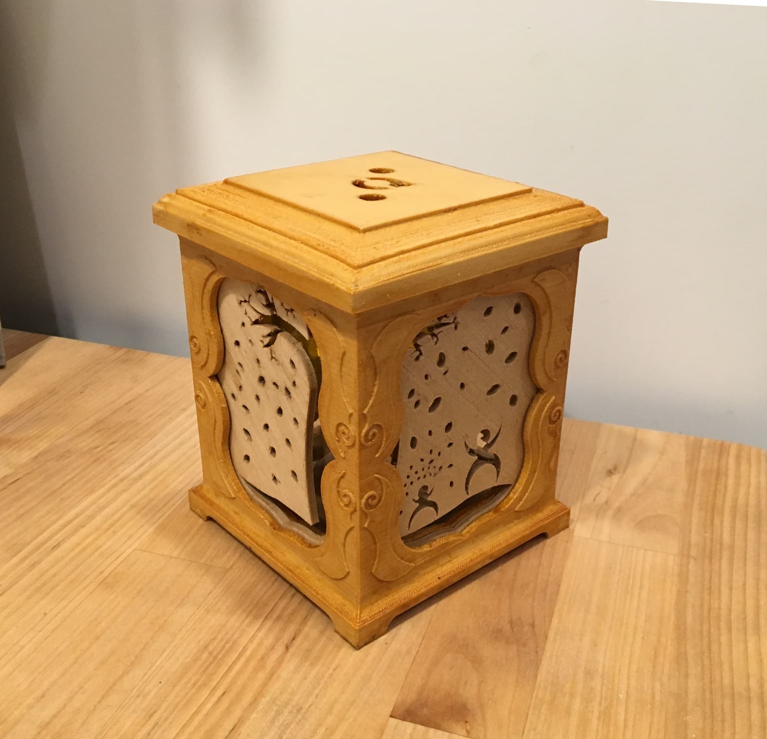 Mason Jar Lantern - Autumn/Winter Remix — 3D model preview