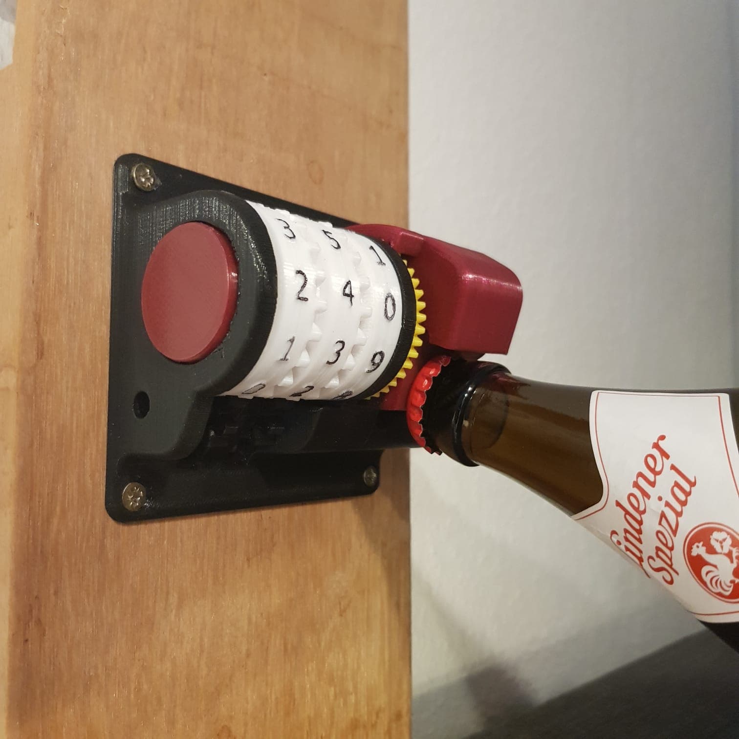Beer Counter V3, Bottle Opener — 3D model preview