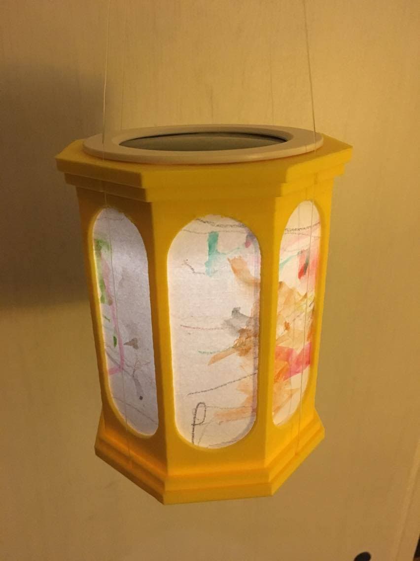 Lantern for Mid-Autumn Festival — 3D model preview