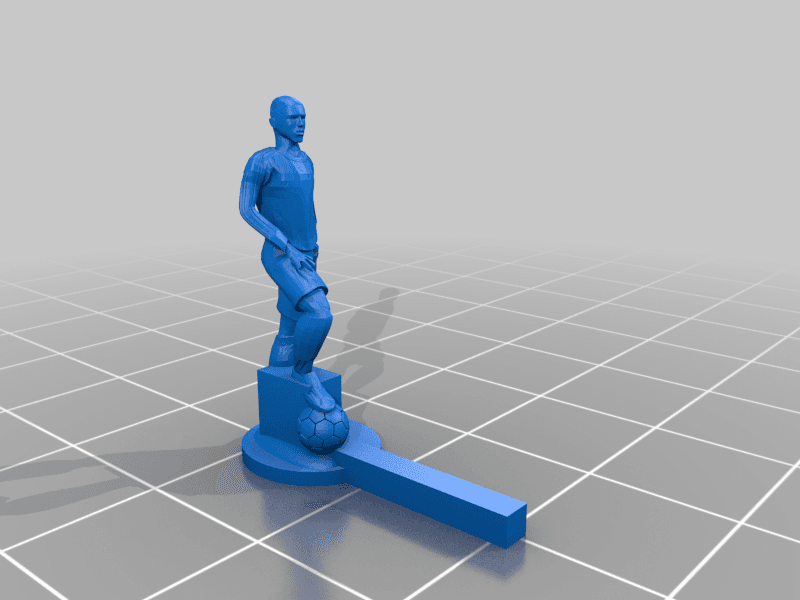 TOMY Super Cup Football Game Spare Parts — 3D model preview