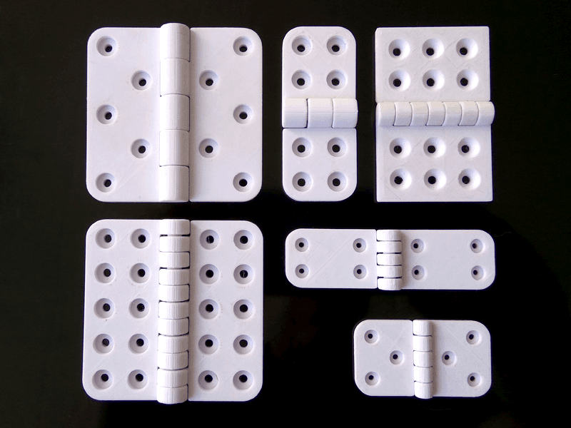 Parametric Hinge — 3D model preview