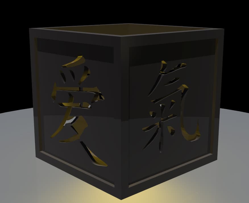 Chinese Lantern — 3D model preview