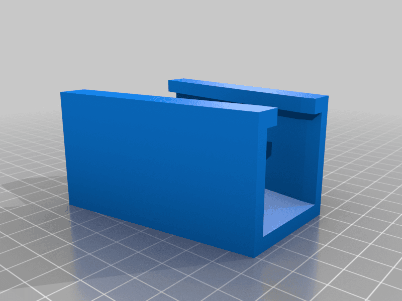 Flat Iron Holder — 3D model preview