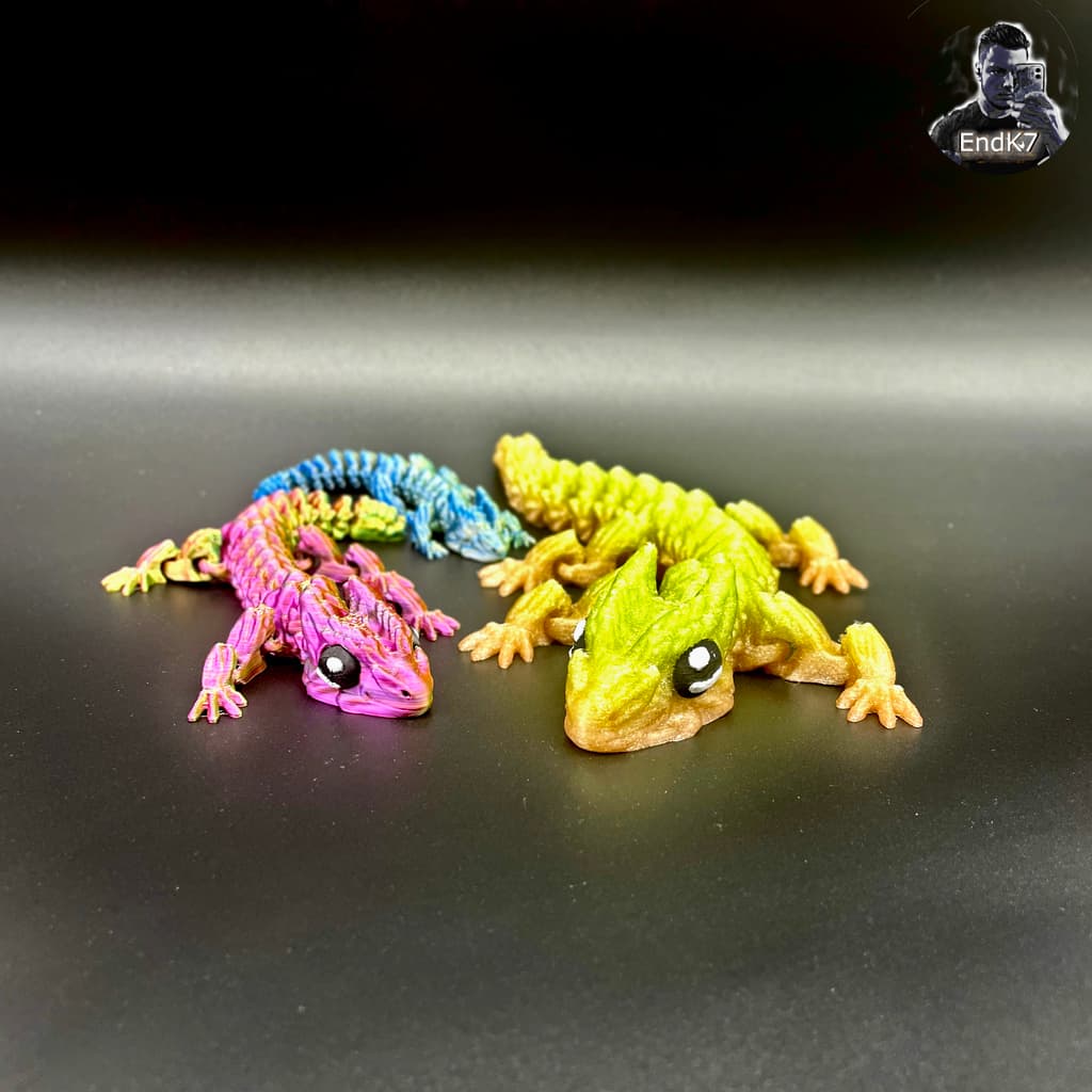 Little Grass Dragon - Articulated - Print in Place - Flexi - No Supports - Fantasy — 3D model preview
